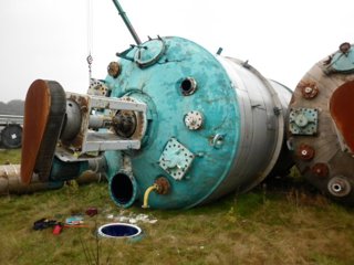 Glasslined Pfaudler BE Batch-Type Agitated Reactor, IPP stok numarası 216392
