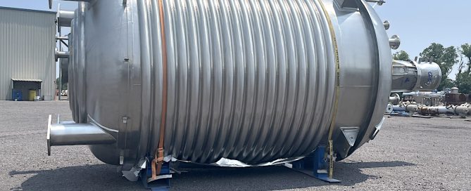 IPP’s stainless steel reactor inventory includes jacketed, pressure-rated vessels in 304 and 316L — ideal for chemical, food and pharma production.