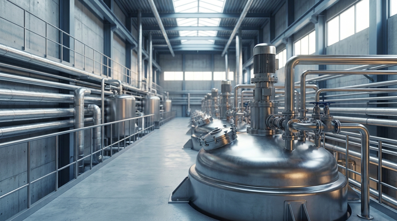 industrial chemical reactor facility